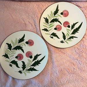 2 Stangl Decorative Plates